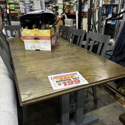 Set with Table and Chairs🔥