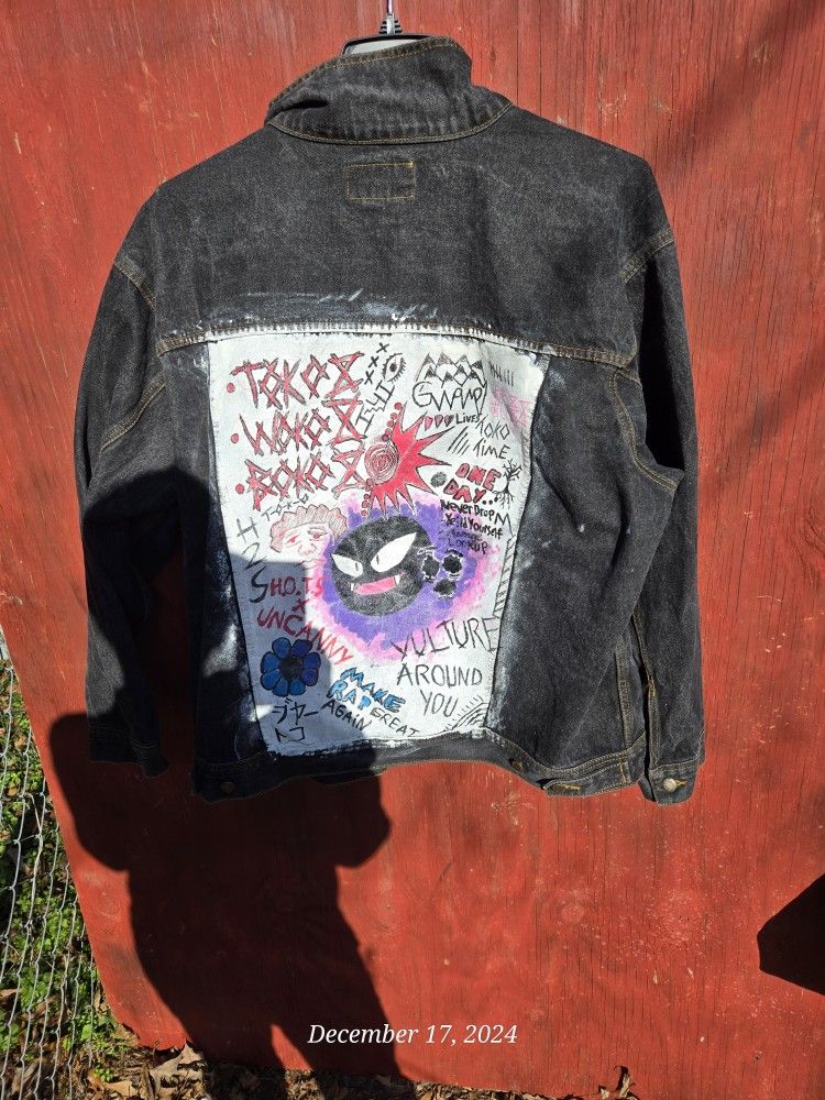 Custom Denim Jacket XL