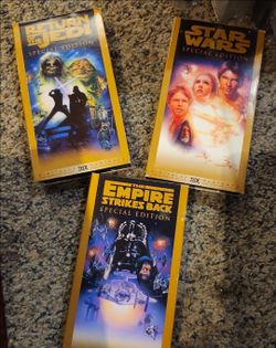 Star Wars Original Trilogy VHS Special Edition Set