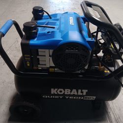 Kobalt Quiet Tech Horizantal Air Compressor