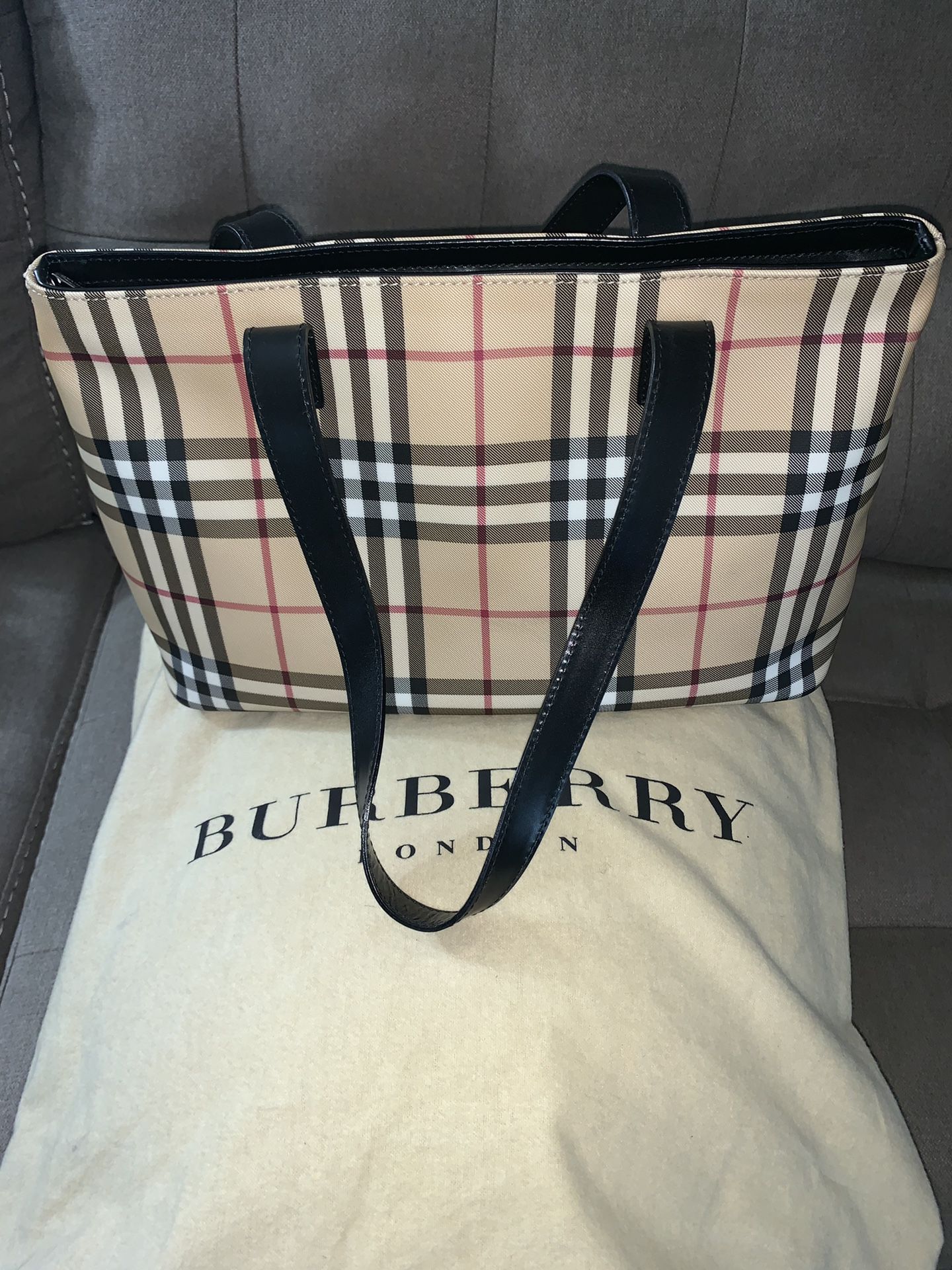 Burberry London Canvas Tote