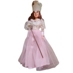 Vtg 1985 Multi Toys Corp Wizard of Oz Glinda Good Witch Complete W Crown & Shoes