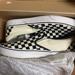 Vans Classic Slip On Checkerboard Shoe