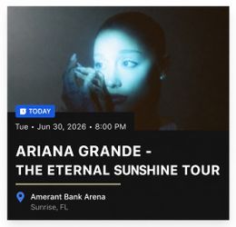 ARIANA GRANDE TICKETS