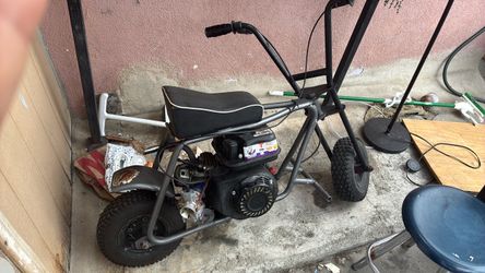 Gas-Powered Mini Bike