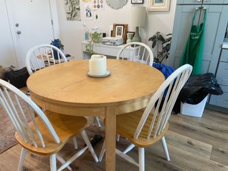 IKEA round table and chairs