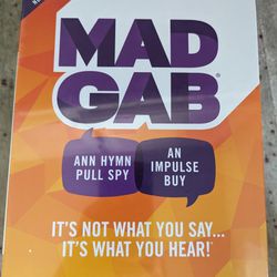 Mad Gab - Hard To Find Party Game! 