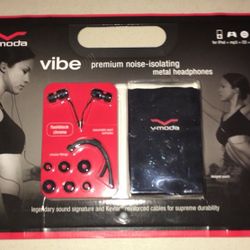 Vmoda vibe noise canceling metal headphones
