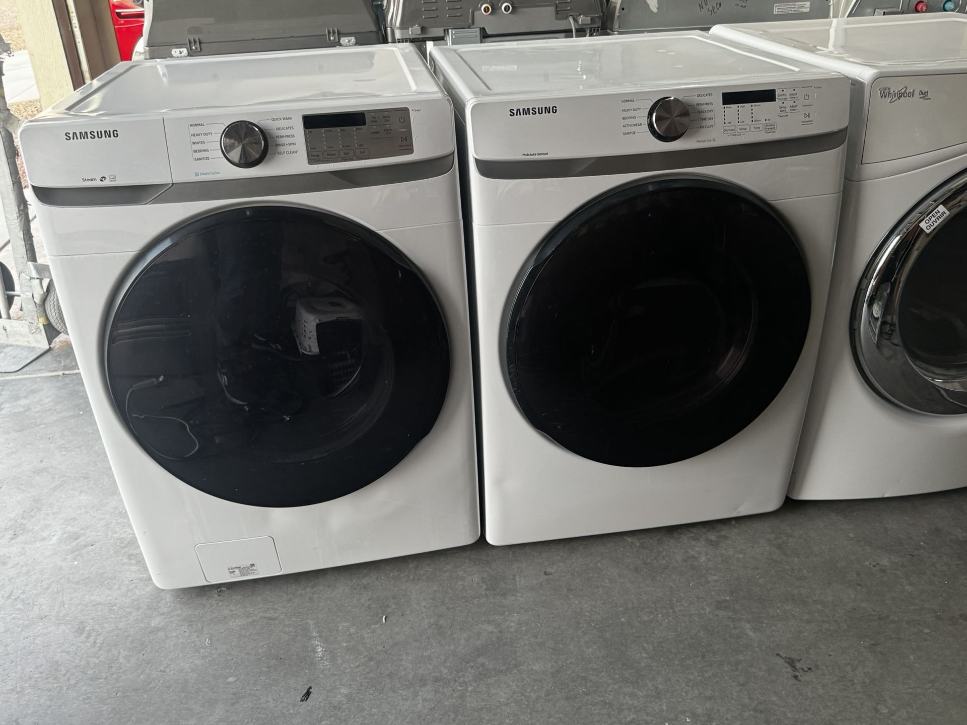 Washer And Electric Dryer 