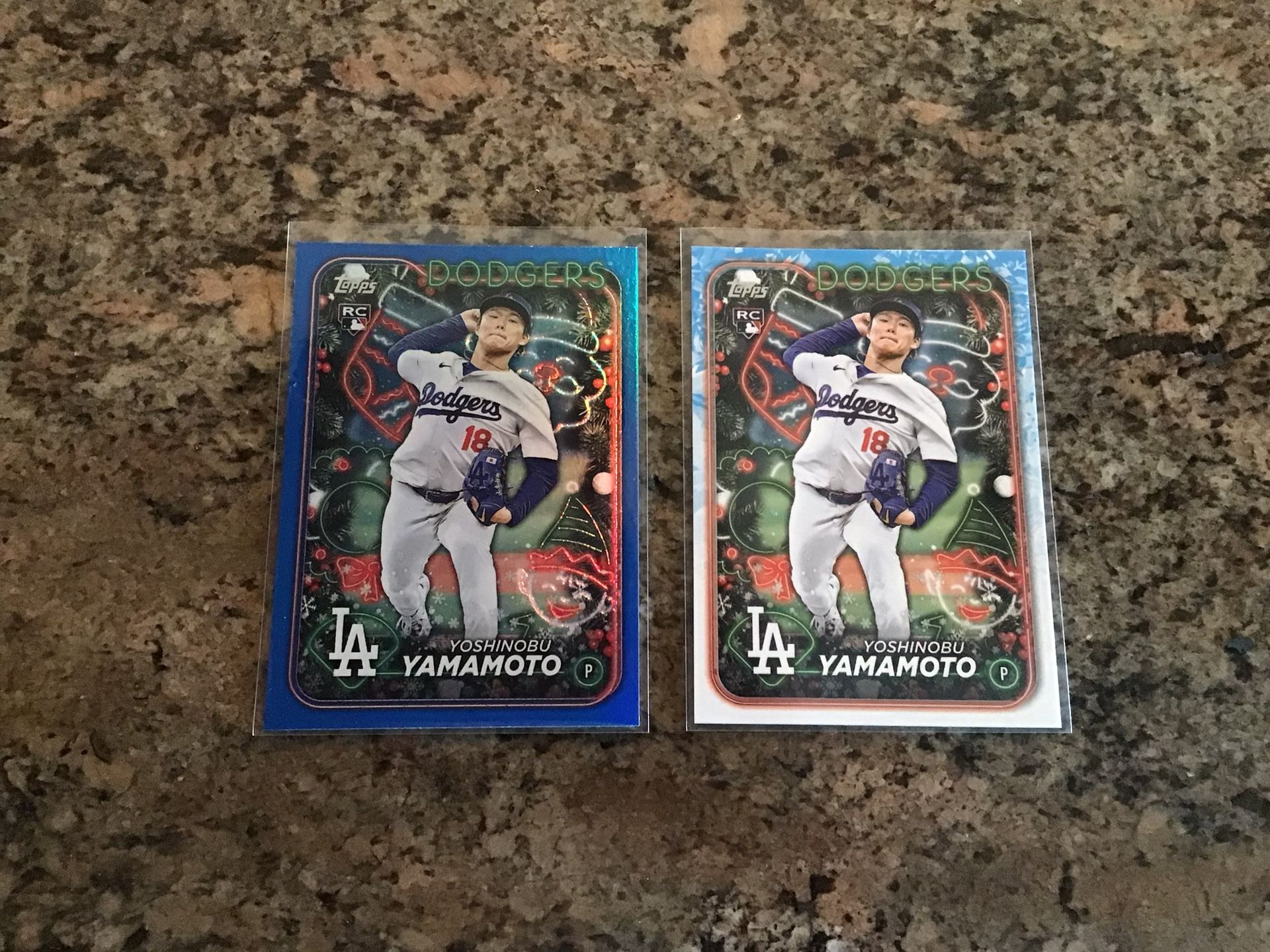 2024 Topps Holiday Yamamoto Rookie Cards