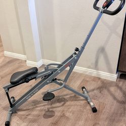 Row -N-Ride SQUAT MACHINE Glute & Leg Trainer