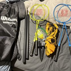 All Inclusive Badminton Set