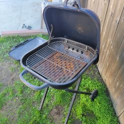 Portable Folding Charcoal Grill! 