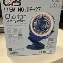 Clip Fan LED Night Light