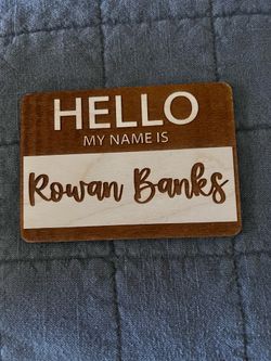 Name sign