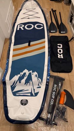 Multiple New paddle board (come with double side kayak paddle)