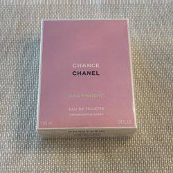 CHANCE EAU FRAICHE by Chanel 3.4 oz / 100 ml Eau de Toilette EDT Spray SEALED