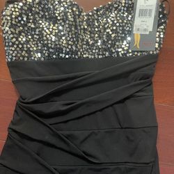 Macy’s Black Ruby Rox Cocktail Dress