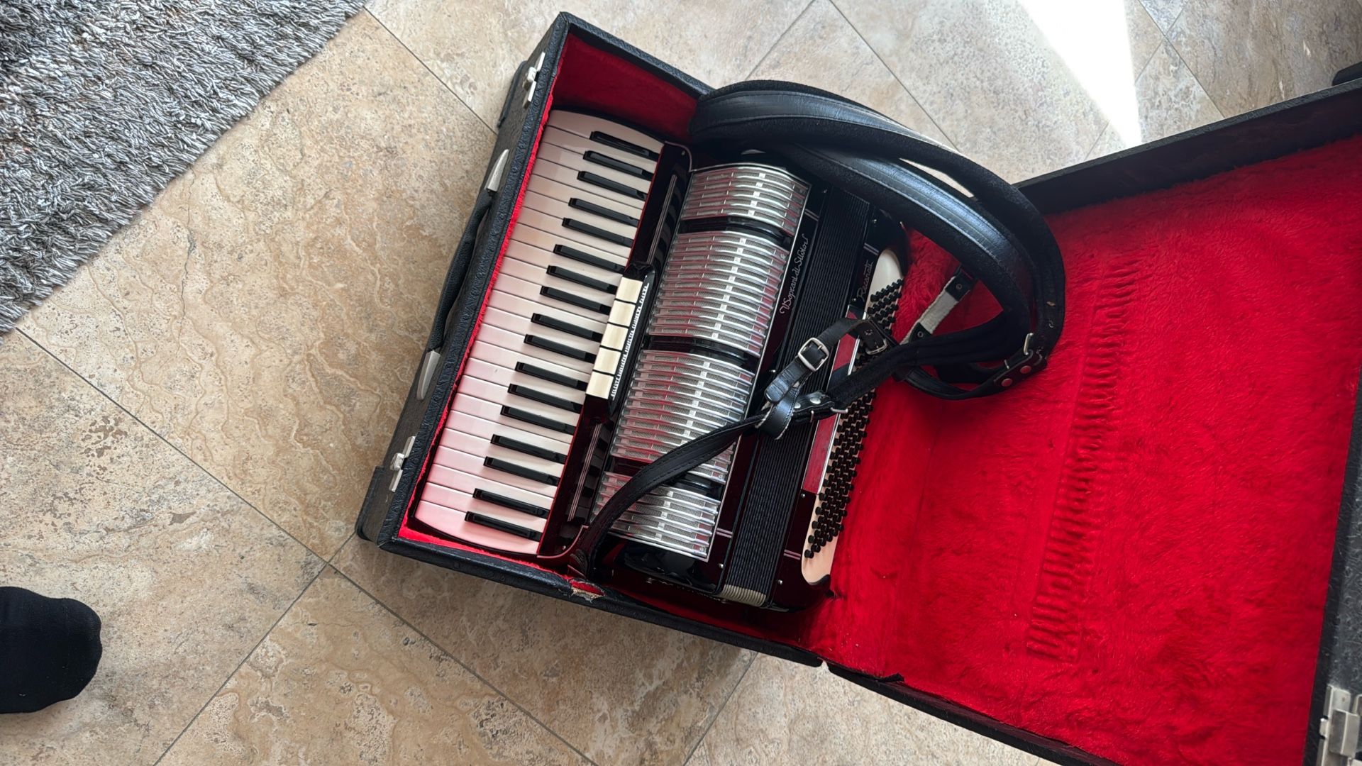 Beautiful Sounding Accordion With Case $1000