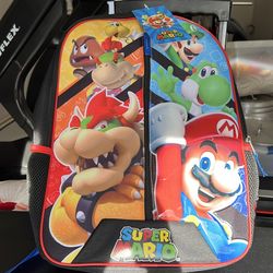 Super Mario Bros kids backpack