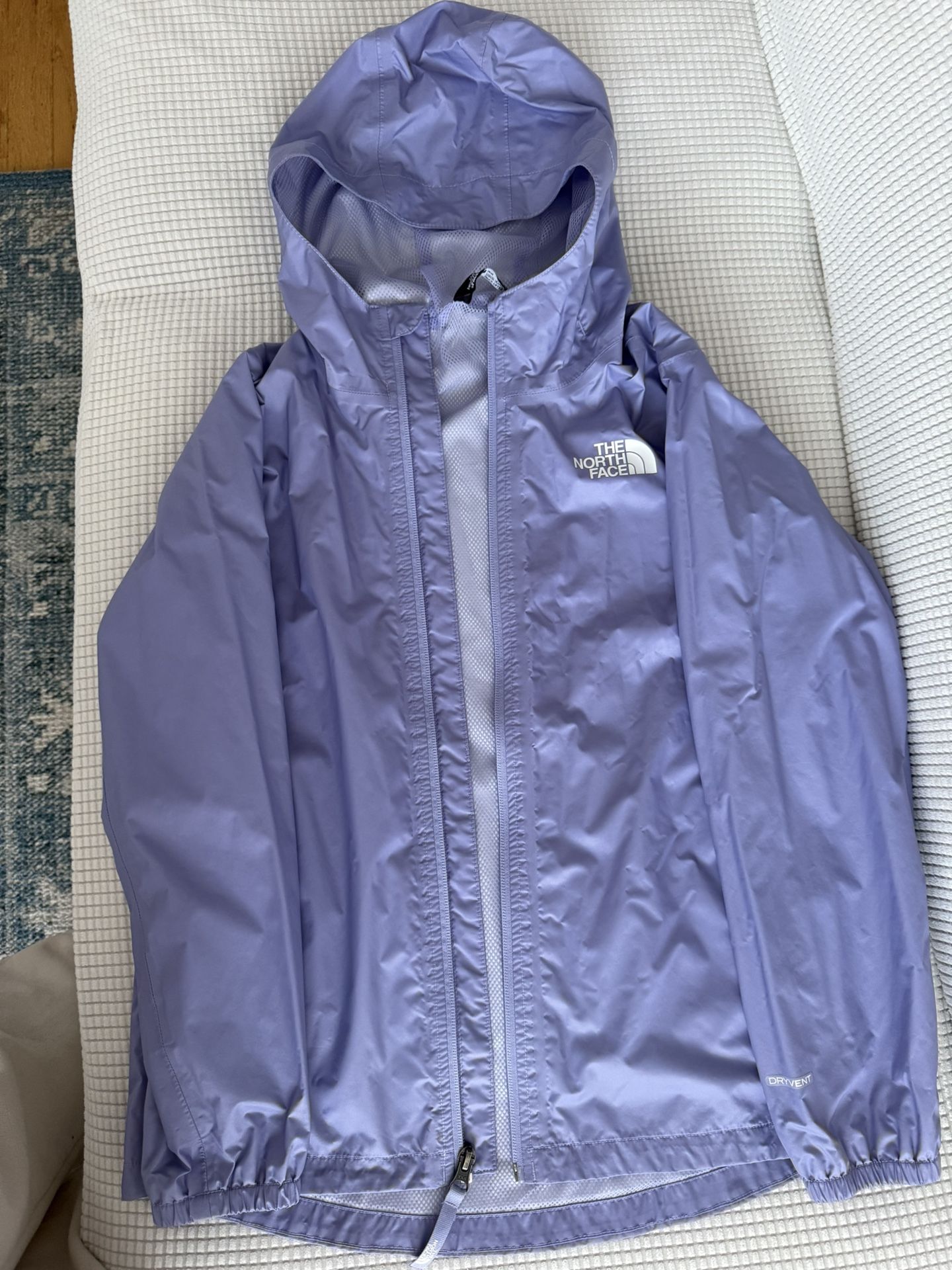 The North Face -Rain Jacket Purple , Size M(10-12)