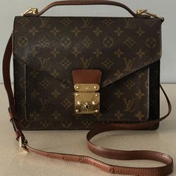 Louis Vuitton Monceau 28 Monogram Canvas