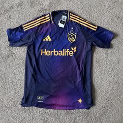 NWT Adidas LA Galaxy 2024/25 Away Authentic MLS Soccer Jersey Men’s Large $150
