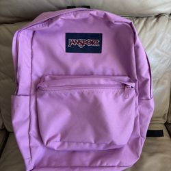 Purple Orchid Jansport Backpack
