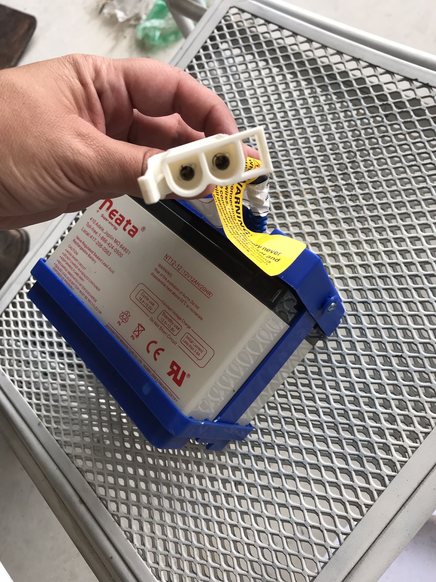 yamaha electric 4 wheeler battery