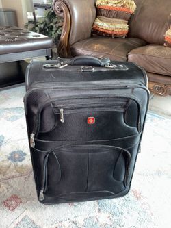 SwissGear Black Suitcase 