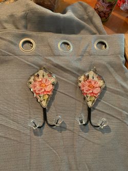 Metal Curtain’s handle for decorative