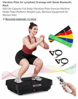 SEDOZiK Vibration Plate Exercise Machine with Bands
