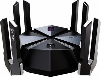Brand New Reyee AX6000 WiFi 6 Router, Wireless 8-Stream Gaming Router, 8 FEMs, 2.5G WAN,2.0 GHz Quad-Core CPU, WPA3, Smart VPN for Large Home E6