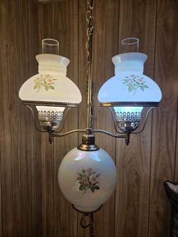 Hanging Glass Lamp.