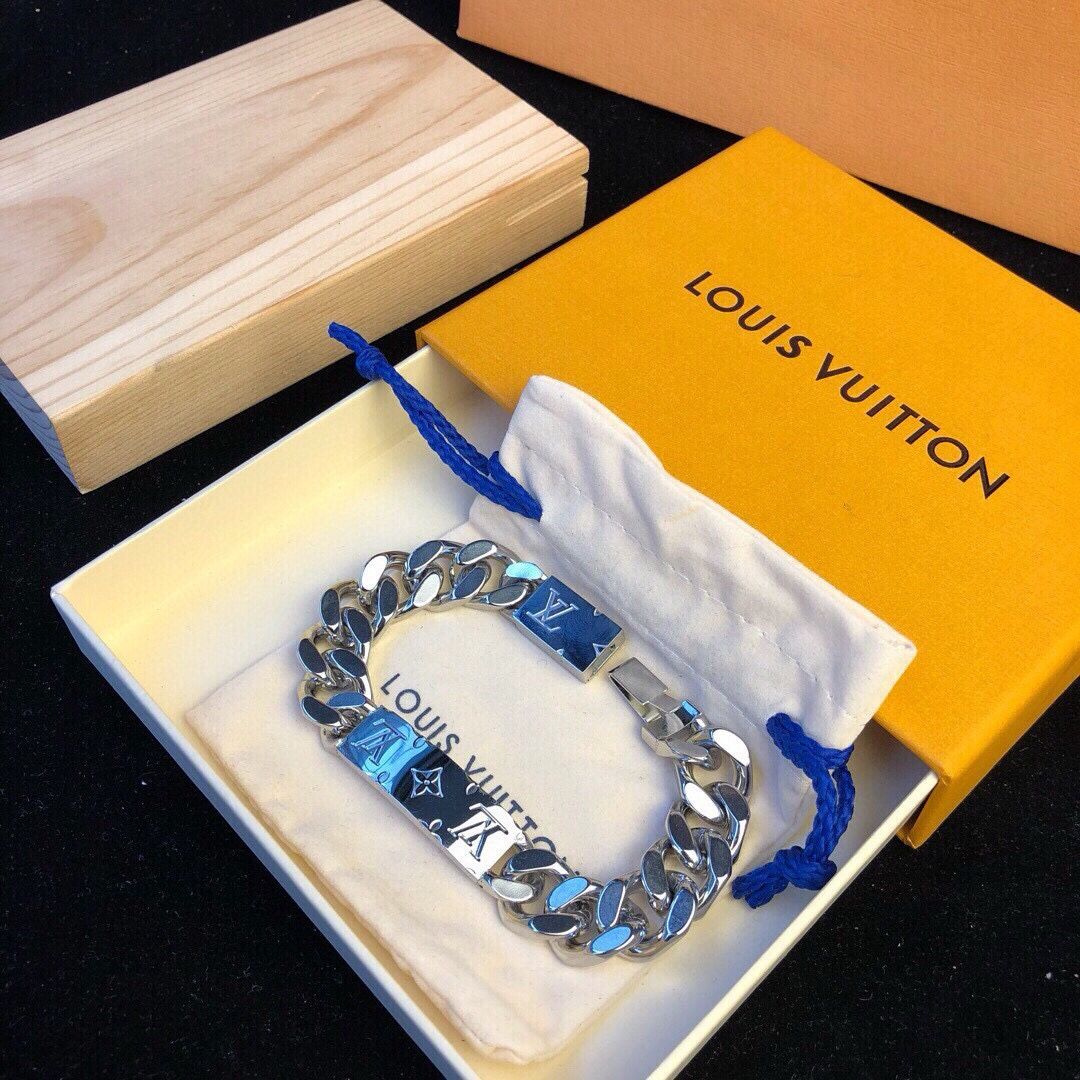Bracelet, Chunky Bracelet Silver (20cm)
