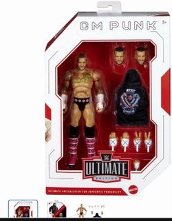 CM Punk - WWE Ultimate Edition 27 Mattel WWE Toy Wrestling Action Figure
