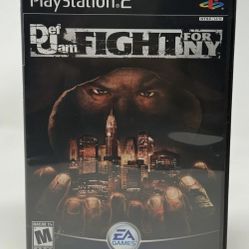 Def Jam Fight For New York PS2 Game