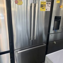 Bosch, Refrigerator Stainless Steel- 3 Doors With Many Compartments- Take It For Zero Down Ask For Details!