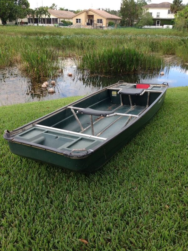 Coleman ram x crawdad jon boat