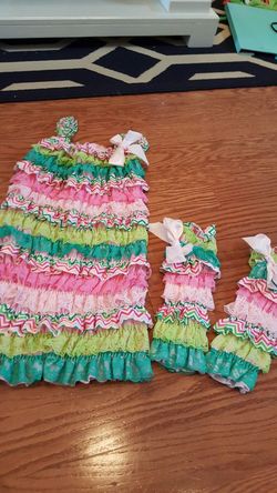 Brand new boutique outfit with leggings size 4t