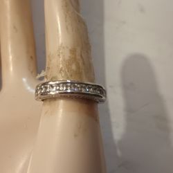 CZ Wedding Band 
