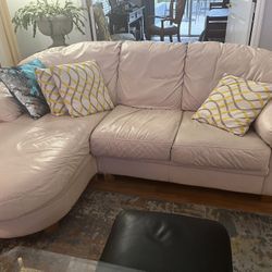 Leather Sofa 