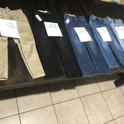 New & Used Jeans For Kids - Sizes: 5 & 6 
