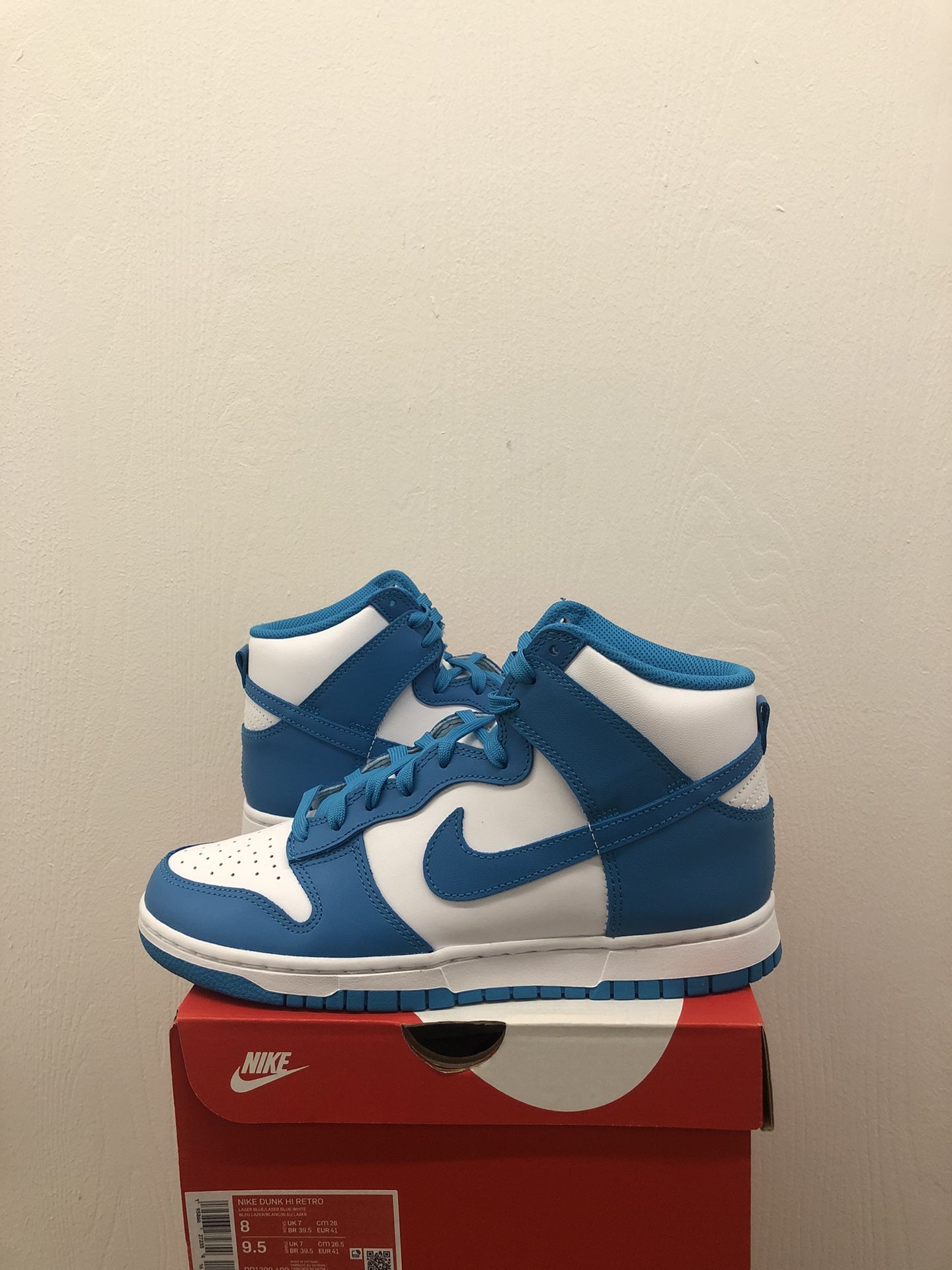 Dunk High UNC Blue