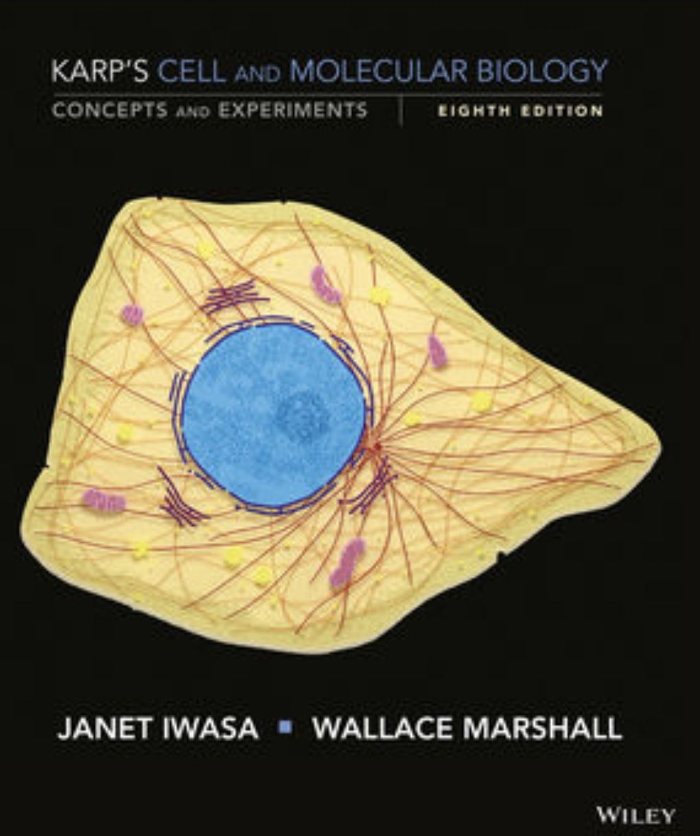 Karps 8th Edition Cell And Molecular biology Loose Leaf New