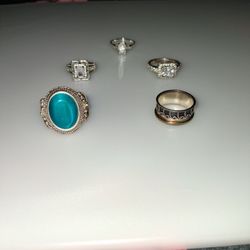 Ring Lot Set Of 5