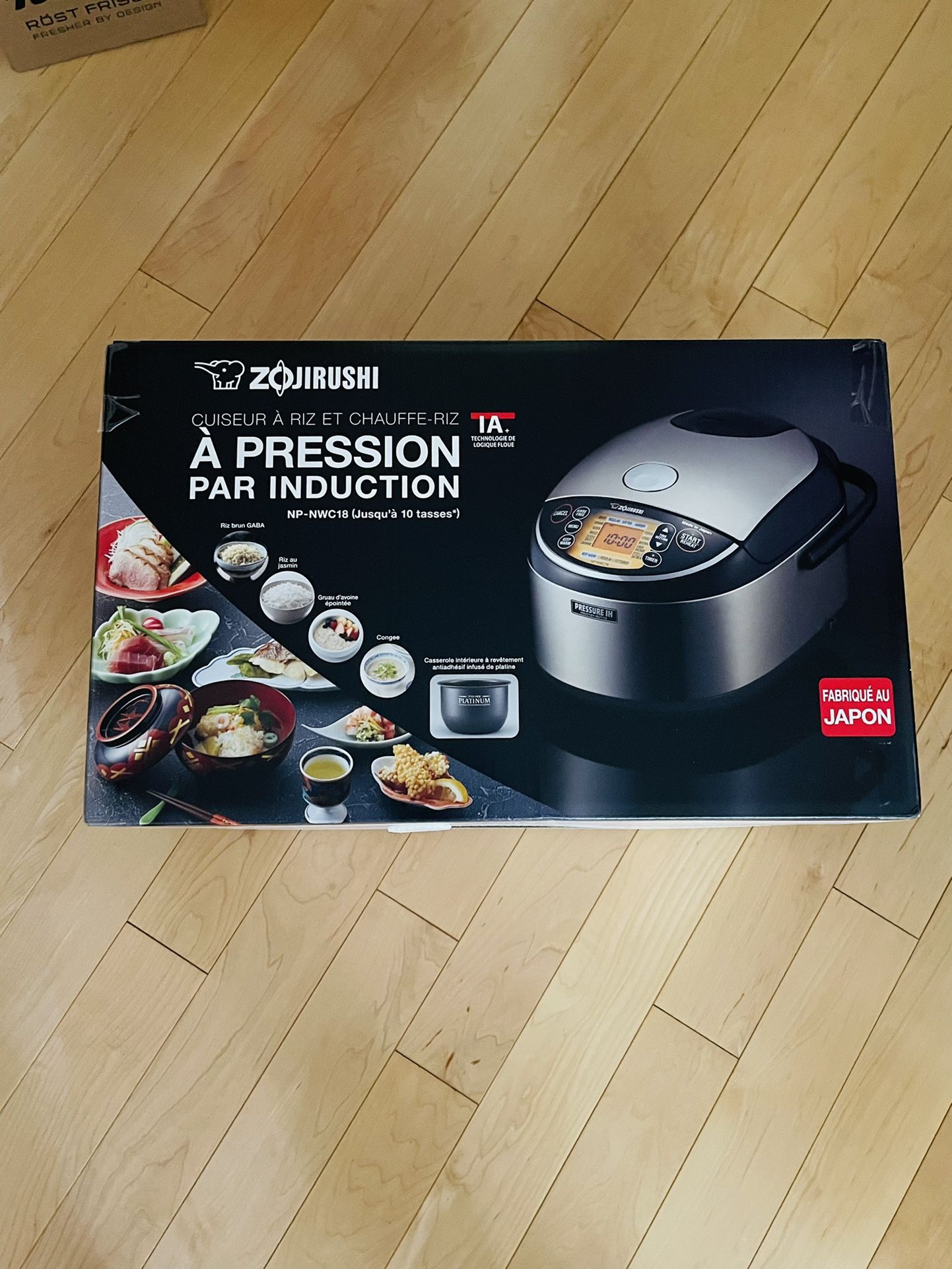 Brand New Zojirushi 10 Cup Pressure Induction Heating Rice Cooker