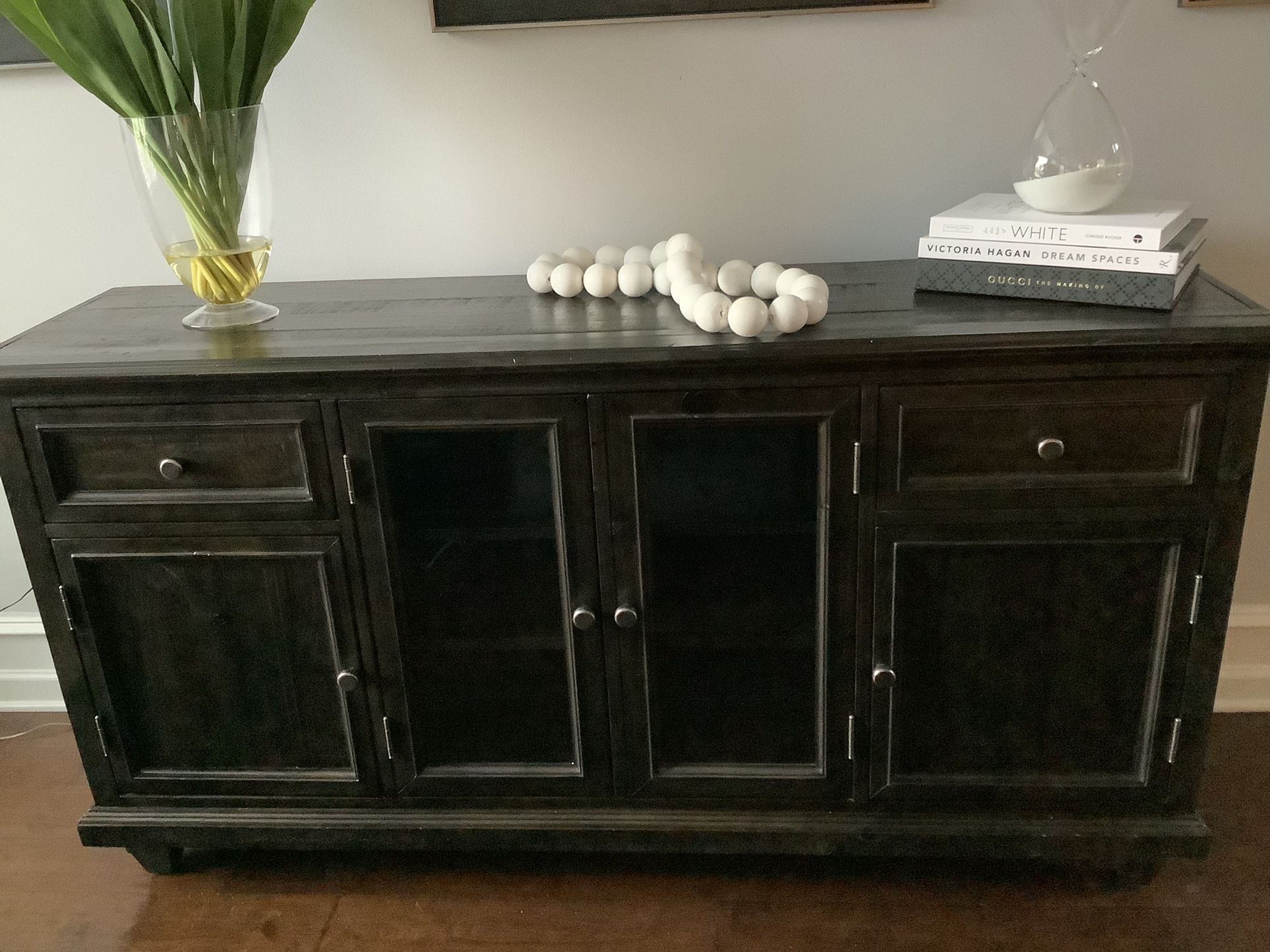Entertainment Center - Haverty’s Beckley Entertainment Center Console - Quality Built
