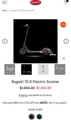 Bugatti Electric Scooter