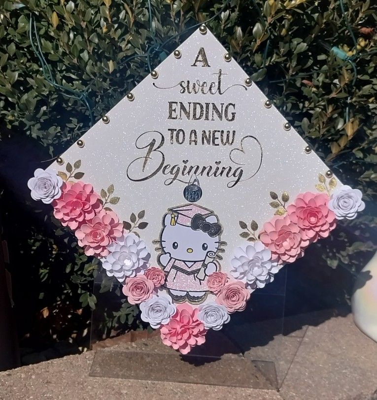 Grad Cap Topper -tapa De Birrete De Graduacion